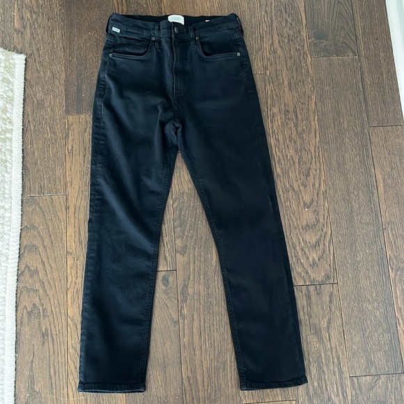 Citizens of Humanity Jolene in black plush - Picture 9 of 11